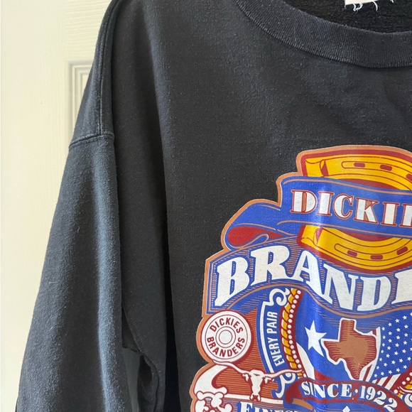 Dickies Black Graphic Crewneck Sweater - Picture 4 of 5